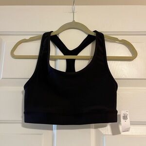 BRAND NEW Old Navy Active Powersoft XS Black Sports Bra!